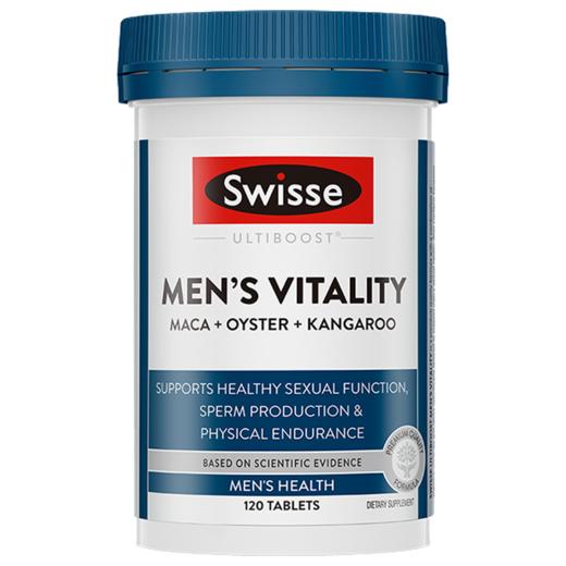 Swisse雄风片活力片 玛咖牡蛎袋精华 男士性补肾强身精力提升 澳洲进口 120粒 商品图8