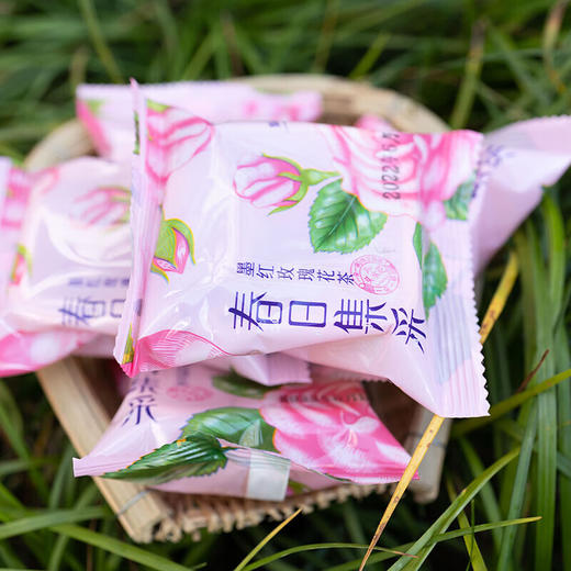 【逐南味冻干墨红玫瑰花茶】35g*2袋 云南原产 人工采摘 冻干锁鲜 可保留更多的营养成分 商品图5