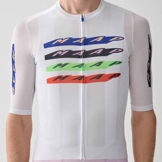 MAAP 男士 Evade X Pro Air Jersey 3.0 云白 短袖骑行服 商品图2