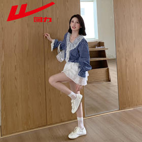 回力芭蕾德训鞋女2025新款复古小白鞋圆头黄色多巴胺泡芙鞋板鞋子WXY-M366N