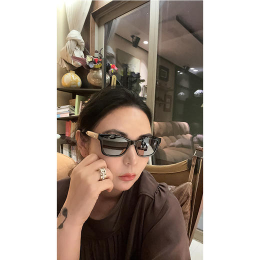 《可可挚爱杂物记》 双C叠戴戒指|错落组合 别针开口戒指|刚柔并济 冰晶繁花戒指|灵动优雅 水晶点缀 均码7号【非质量问题不退，谢谢理解】 商品图1