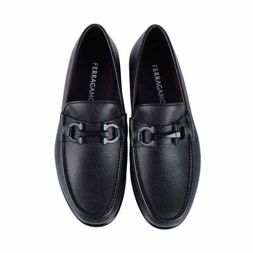 【新品到仓超惠秒】Salvatore Ferragamo 菲拉格慕 男士经典百搭哑光马蹄扣商务休闲皮鞋 12415 商品图3