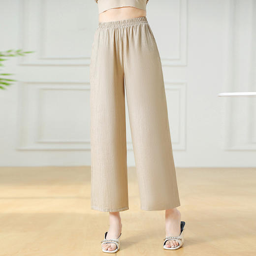 韩版系带气质优雅，妈妈装休闲两件套QYM-YXJY-725196 商品图3