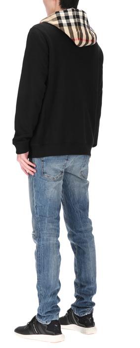 男款拉链格纹帽外套007 商品图2