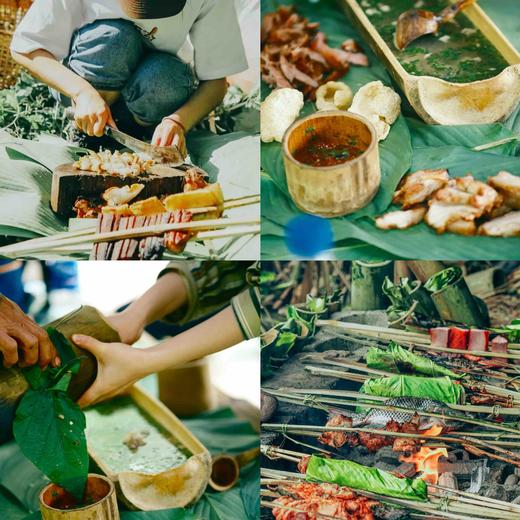 云南 | 版纳热带雨林纳卡野炊版2天1晚，户外更野！两日徒步和野炊、户外生存技能教学，户外露营/傣族野餐/捕鱼割蜂蜜/ATV越野摩托/雨林溯溪徒步/当地傣族向导！ 商品图3