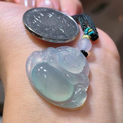 佛公翡翠吊坠 商品图4