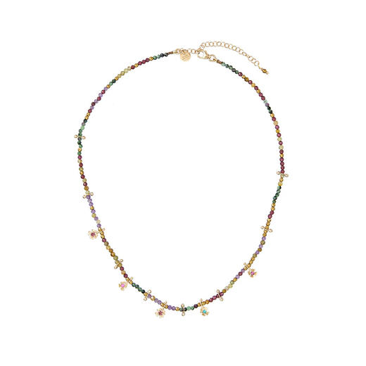 北京仓｜ROOM SERVICE-LUCKY-四叶草 流苏 项链［法国设计师］ 商品图3