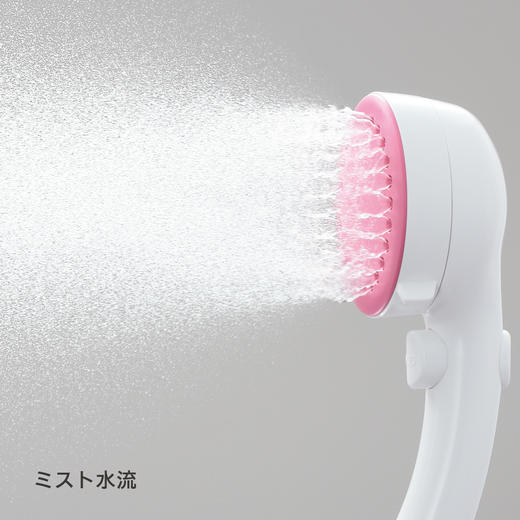 日本进口三荣SANEI美容美肌洗脸花洒手持淋浴喷头PS3062-80XA 商品图4