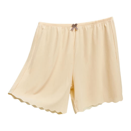 I‘d爱帝女士大码安全裤夏季打底无痕罗纹防走光平角裤 商品图7