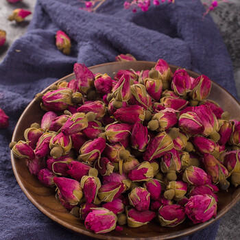 虎标  中国香港品牌花草茶 平阴重瓣玫瑰花 100g/罐装 /水饮冲调 /花草/养生茶 /代用茶/花草茶 商品图1