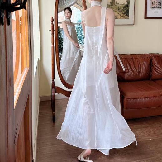 壁虎瑜伽【2508QZ394】仙气吊带连衣裙【5天发货】 商品图4