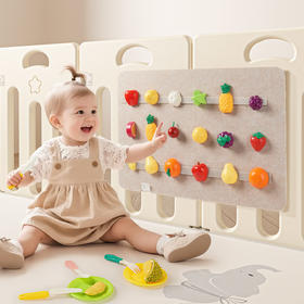 BABYGO水果切切乐玩具蔬菜套装仿真过家家玩具