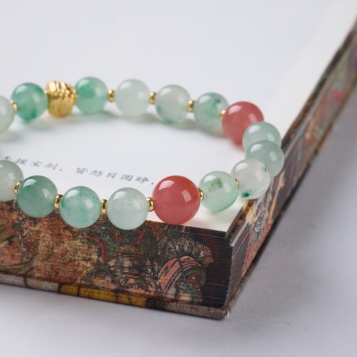 「 烟波叠翠 」非洲翠大吉手链 商品图3