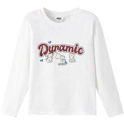 【实体店同款】女童长袖针织衫秋季新款安奈儿童装AG531321 商品图6