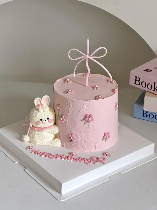 4英寸~韩系ins小花朵可爱卡通动物小蛋糕系列-低糖处理无添加 商品图10