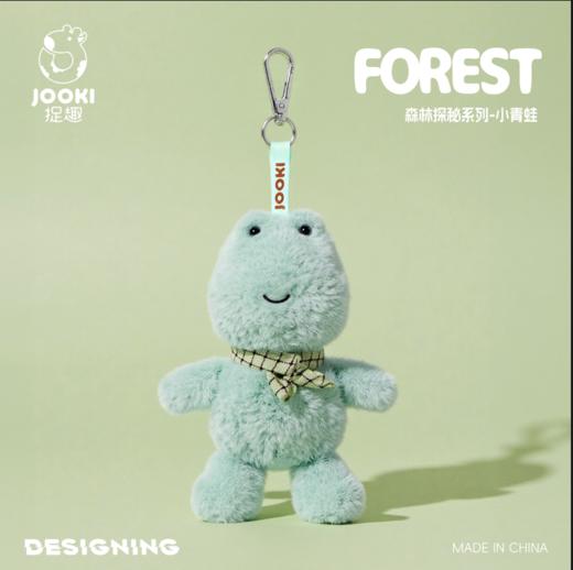 KZ1711 森林探秘系列钥匙链-青蛙 13.5cm-21cm 商品图0