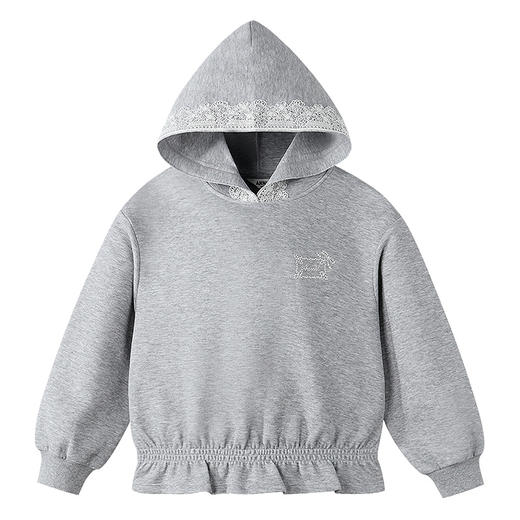 【实体店同款】女童带帽卫衣秋季新款安奈儿童装AG531305 商品图6