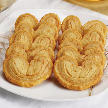 十月初五澳门特产蝴蝶酥饼干128g办公室浪漫下午茶零食独立包装 /休闲食品 /饼干 /酥性饼干 商品图3