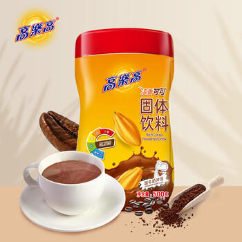 高乐高 可可粉 浓香巧克力粉牛奶即食早餐伴侣 健康食品 500g/罐 /水饮冲调 /冲饮谷物 /可可粉 商品图0