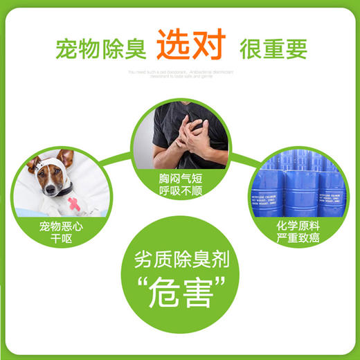 宝莱美露宠物生物酶除臭剂1000ml犬猫通用祛异味猫咪狗狗环境除味 整箱24瓶 商品图2