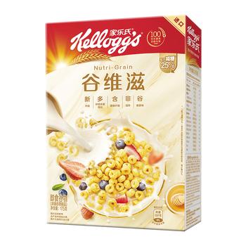 家乐氏（Kellogg）进口谷维滋175g儿童营养麦片即食谷物脆学生早餐代餐磨牙零食 /水饮冲调 /冲饮谷物 /麦片 商品图2