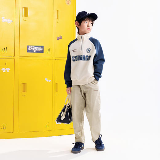 【实体店同款】男童长袖上衣秋季新款安奈儿童装AB531132 商品图3