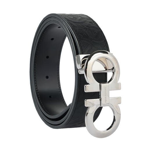 【新品到仓超惠秒】Salvatore Ferragamo 菲拉格慕 男士经典马蹄扣真皮腰带12411 商品图2