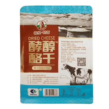 塔拉·额吉原味酵醇酪干150g  真空包装特产奶酪条  /休闲食品 /奶制品零食 /奶疙瘩 商品图6