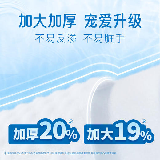 可心柔 冰川水 湿巾 80片*4包 商品图4