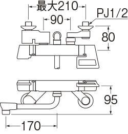 日本三荣SANEI壁挂淋浴恒温花洒SK181D-13【2024年度 販売終了】 商品图2