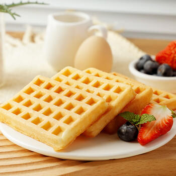 丹夫经典华夫饼原味720g超1斤装红色礼盒面包糕点健康早餐茶蛋糕零食 /休闲食品 /西式糕点 /华夫饼 商品图1