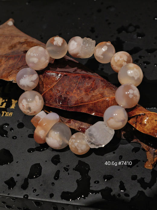 马达加斯加·宝藏治愈系樱花玛瑙手串合集(现货) 商品图3