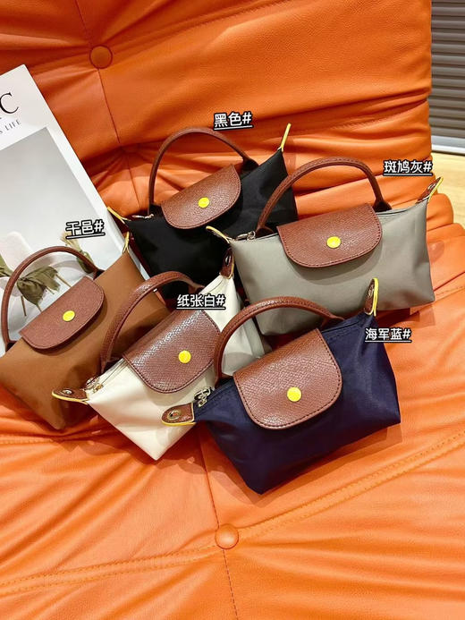 广东产！清仓变现‼️心心念念的珑骧同款mini号饺子包无标出‼️终于等到工厂清仓了….
✅品名：mini号饺子包
✅颜色：干邑、黑色、海军蓝、斑鸠灰、纸张白 商品图0