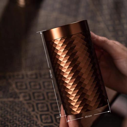 669合金罐【大号 咖色】40元 一个/满10个包邮 商品图1