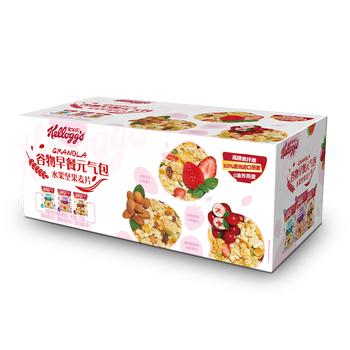 家乐氏早餐水果坚果麦片独立小包装办公室下午茶点酸奶谷物脆525g礼盒 商品图2
