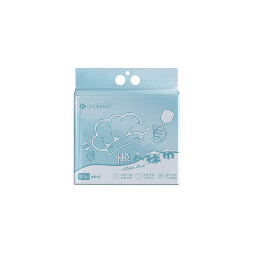 ONCEKISS 一次性悬挂式懒人抹布 160片*3包 商品图0