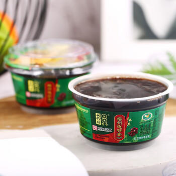 双钱牌 红豆龟苓膏 180g *6盒 中华老字号 非遗传承 夏季清凉休闲零食 /休闲食品 /果冻/布丁 /龟苓膏 商品图5