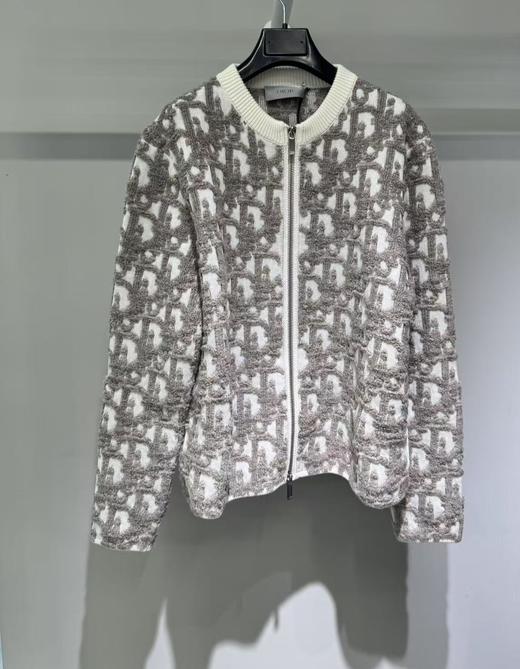 中性款拉链圆领针织开衫毛衣010 商品图0