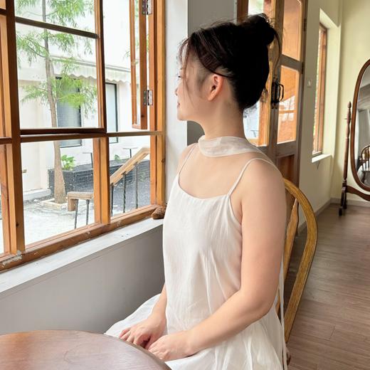 壁虎瑜伽【2508QZ394】仙气吊带连衣裙【5天发货】 商品图5