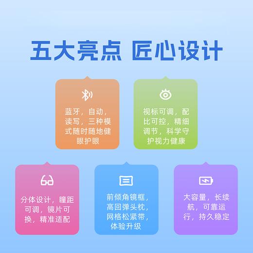 大脸书瞳雾视屏D1学习机调节力训练自动翻转镜远像专用憩尔目 明眸翻转镜 白色 商品图4