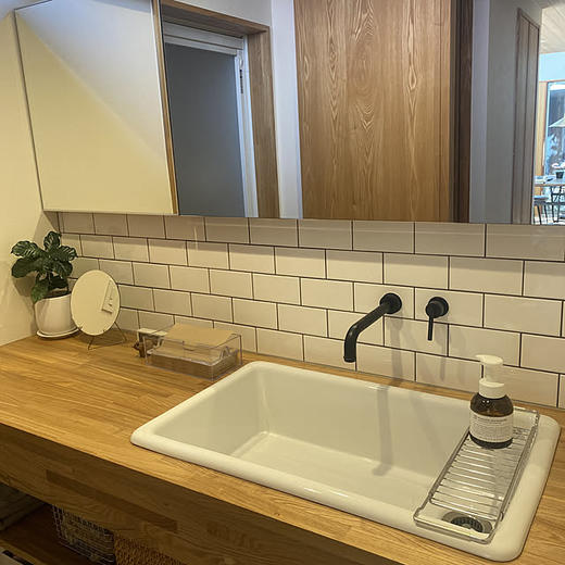 日本三荣SANEI卫浴柜洗面龙头CYE单孔单柄混合龙头K4745V-13 商品图4