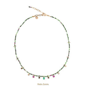 订购12周到｜ROOM SERVICE-ELENA-串珠 镀金 镶嵌 项链［法国设计师］