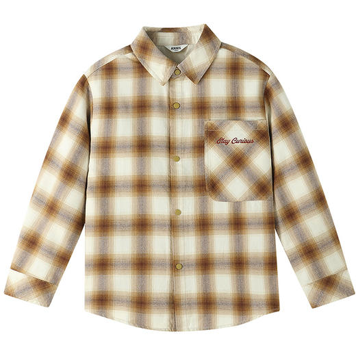 【实体店同款】男童翻领长袖上衣秋季新款安奈儿童装AB531126 商品图5