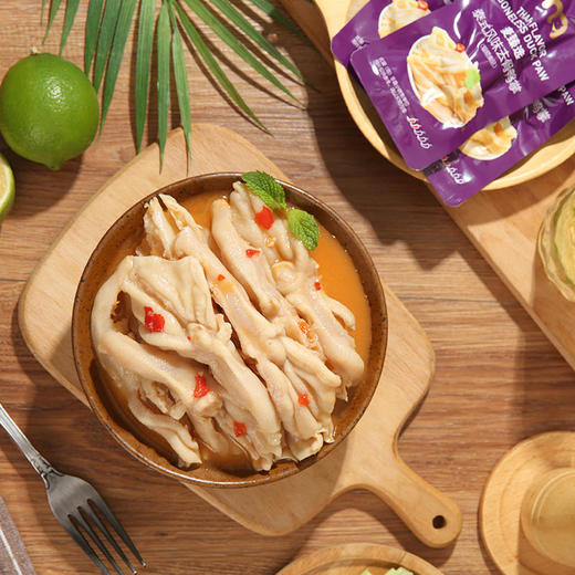 【MDL】麦臻选泰式风味去骨鸭掌500g 商品图3