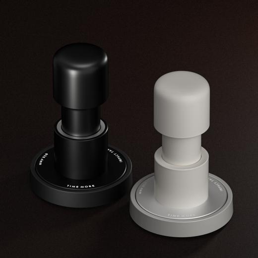 【新品】泰摩 寸拳冲击粉锤意式咖啡机手压粉锤58.4mm平底/螺纹底压粉器 省力回弹 商品图6