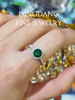 沙弗莱 卡扎尼绿 1.56ct 镶钻 18k 戒指 商品缩略图1