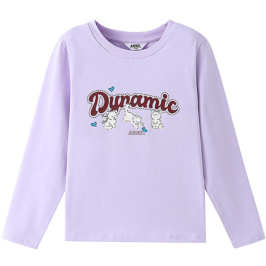 【实体店同款】女童长袖针织衫秋季新款安奈儿童装AG531321 商品图5