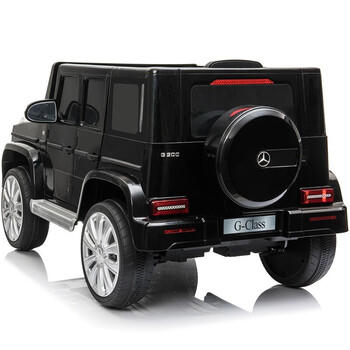 贝瑞佳儿童电动车四轮汽车奔驰大G遥控小孩玩具车可坐人双驱宝宝礼物 /母婴 /童车童床 /儿童电动车 商品图2