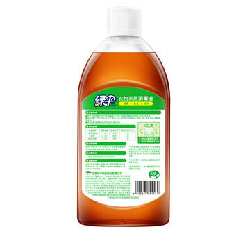 绿伞衣物家居消毒液 地板卫浴衣物消毒杀菌 灭活甲流感病毒 松木香1kg /家庭清洁/纸品 /家庭环境清洁 /消毒液 商品图2