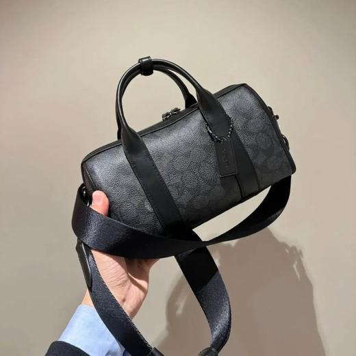 马车 经典标志帆布纹GOTHAM 24号行李包波士顿枕头包 特惠 Z-15549 商品图6